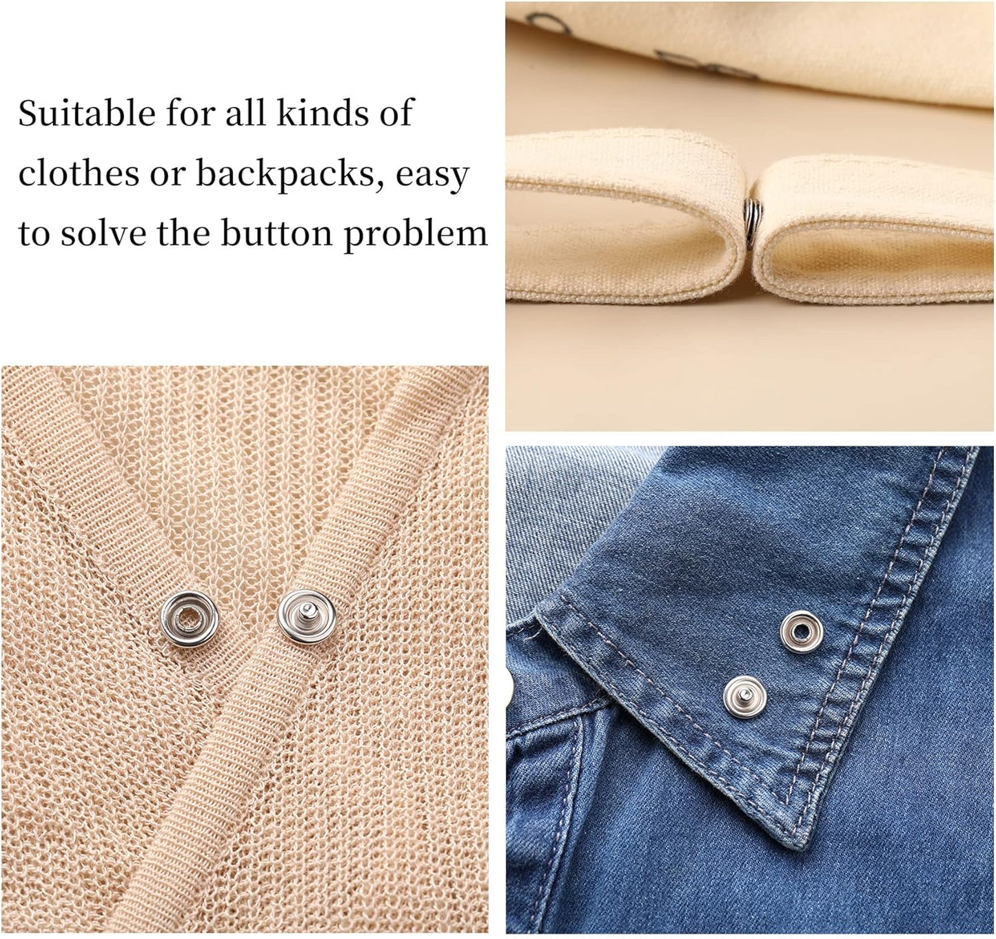 Handheld Button Pliers with 100 Buttons