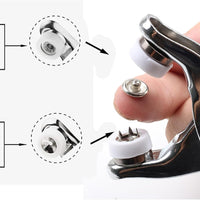 Handheld Button Pliers with 100 Buttons