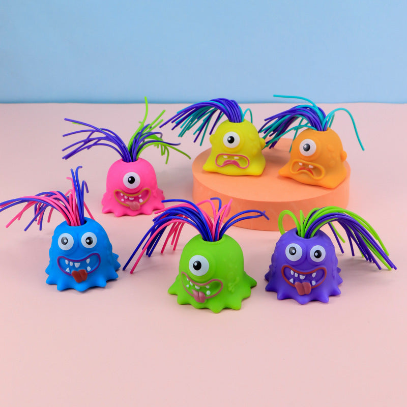 Hair Pulling Will Be Screaming Little Monster Amusing Artefacts