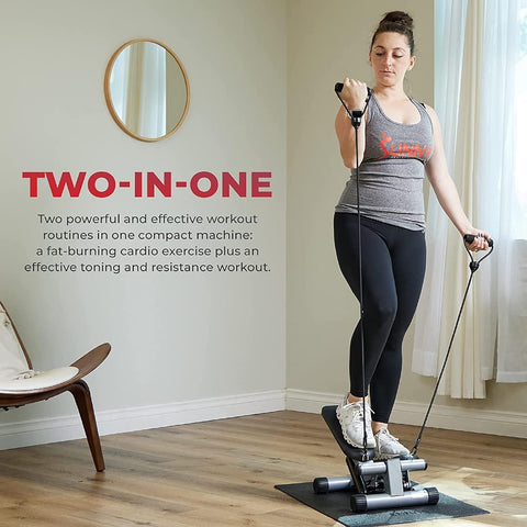 Silent Mini Stepper Indoor Fitness Exercise Multifunctional Hiking Pedal Machine