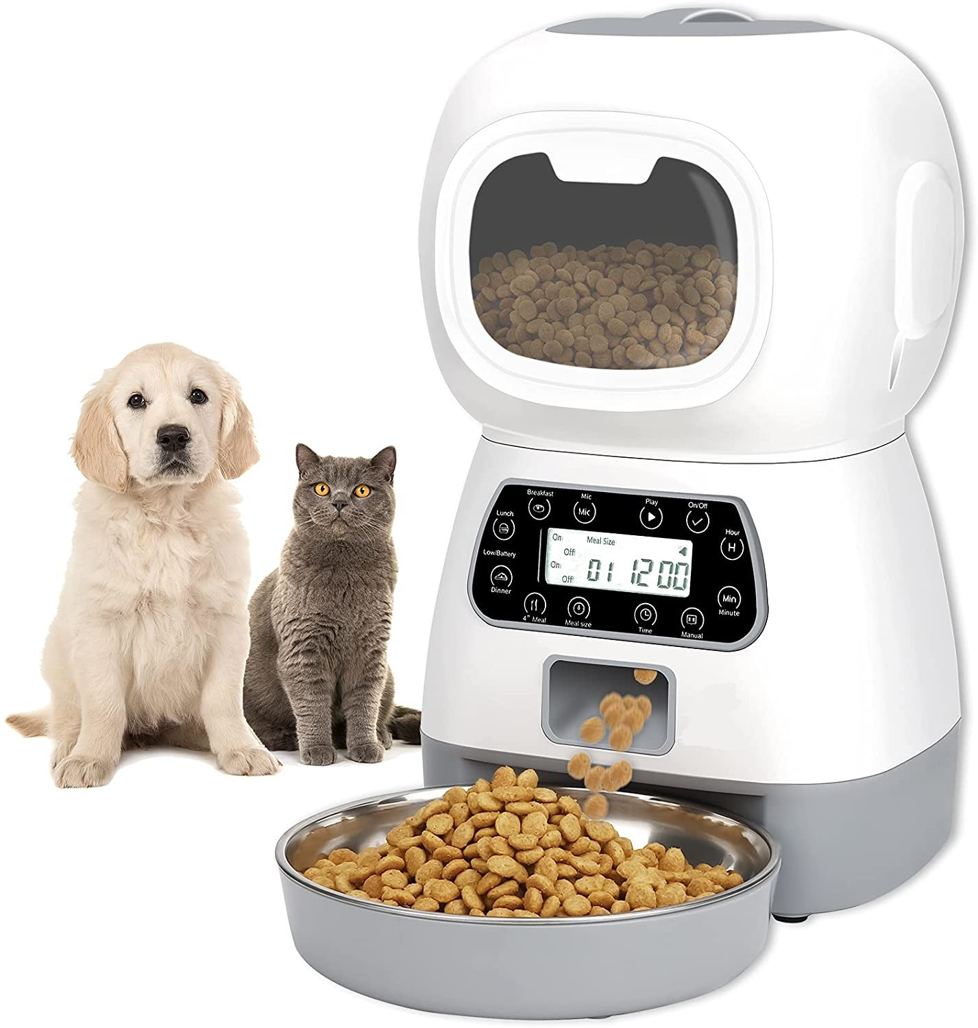Smart APP Pet Feeder Cat Dog Food Automatic Dispenser