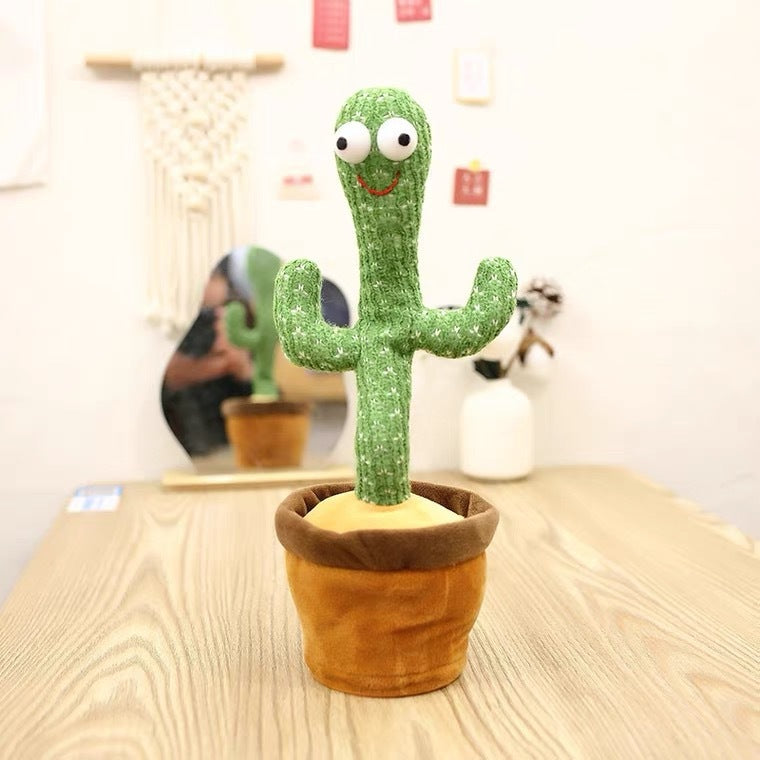 Twisting Singing Dancing Cactus Toy Plush Dolls